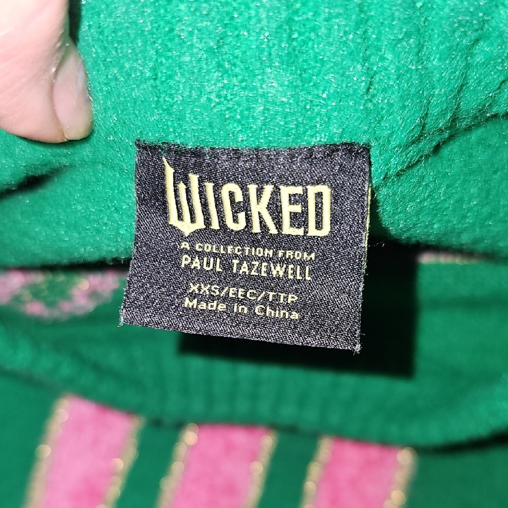 Disneys Wicked Green Sweater - Picture 3 of 3